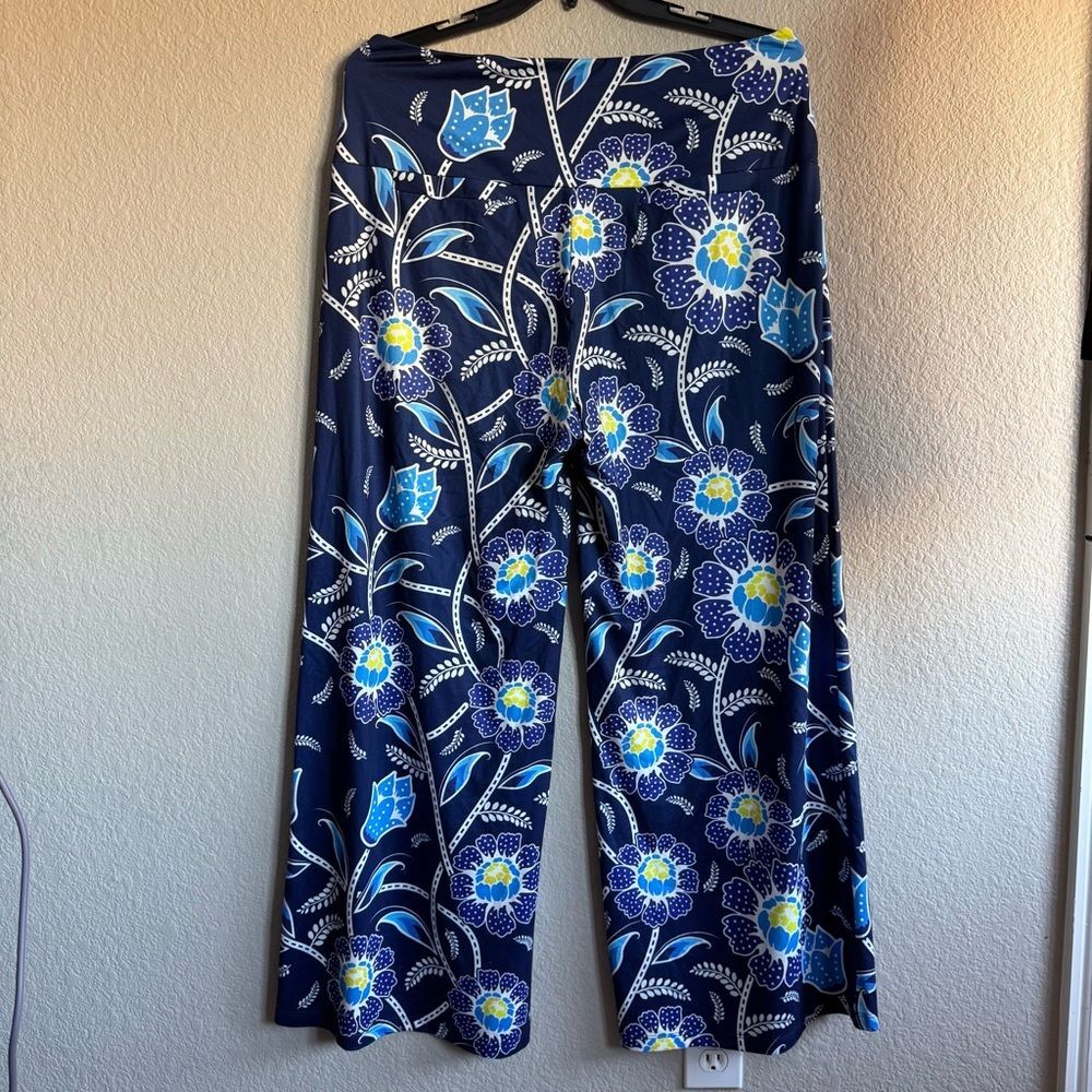 Geometric and Floral Wide-Leg Apartment Pants Set Bundle of 2 XXL - Picture 3 of 9